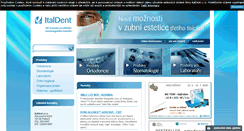 Desktop Screenshot of italdent.cz